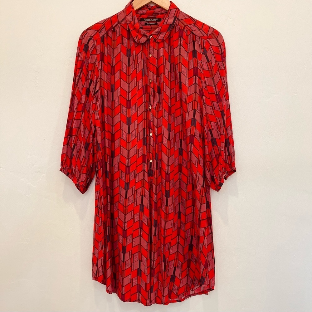 Mini Shirt Dress by Maison Scotch of Scotch and Soda